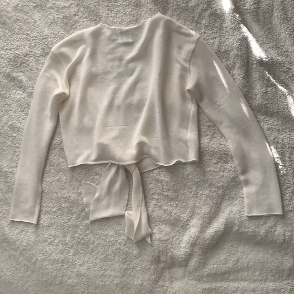 🌸Princess Polly | Nautia Tie Front Top - Picture 5 of 8